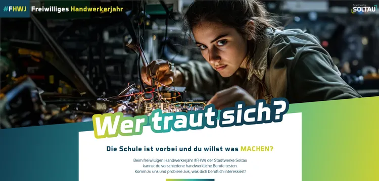 SW-Soltau - Freiwilliges Handwerkerjahr Webseite